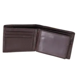 Portefeuille homme élégant - cuir de vachette véritable