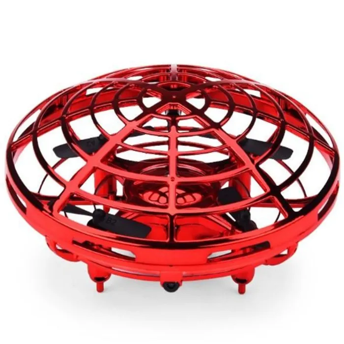 Mini drone UFO - infrarouge à détection manuelle - jouet électrique volant