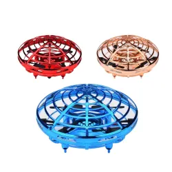 Mini drone UFO - infrarouge à détection manuelle - jouet électrique volant