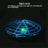 Mini drone UFO - infrarouge à détection manuelle - jouet électrique volant