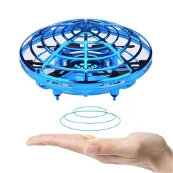 Mini drone UFO - infrarouge à détection manuelle - jouet électrique volant