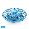 Mini drone UFO - infrarouge à détection manuelle - jouet électrique volant