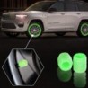Valves à air universelles pour pneus - fluorescentes - 4 pièces
