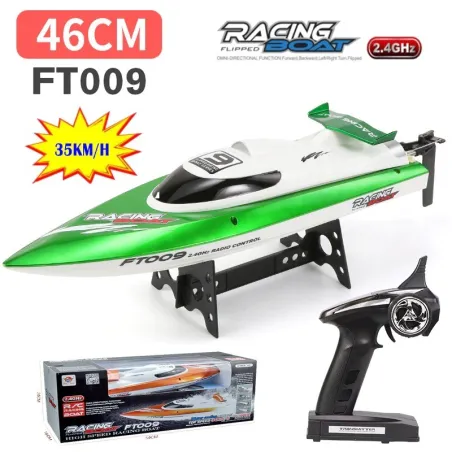 Feilun FT009 - Bateau RC - jouet - refroidissement par eau - 2.4G - 4CH - 35km/h