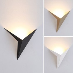 Applique LED moderne - design triangle - aluminium - 3W - 220V