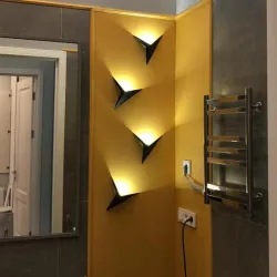 Applique LED moderne - design triangle - aluminium - 3W - 220V
