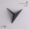 Applique LED moderne - design triangle - aluminium - 3W - 220V