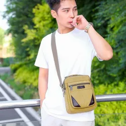 Petit sac à bandoulière en toile