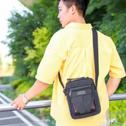 Petit sac à bandoulière en toile
