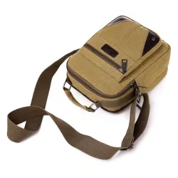 Petit sac à bandoulière en toile