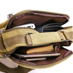 Petit sac à bandoulière en toile