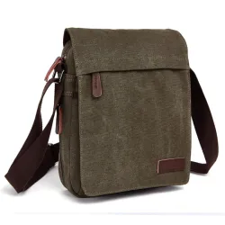 Vintage canvas shoulder bagBags