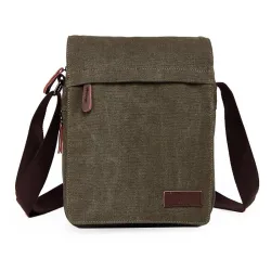 Sac à bandoulière en toile vintage