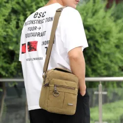 Sac à bandoulière classique en toile