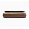 Elegant shoulder bag - leather - wideBags