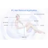 2 in 1 IPL laser gun - permanent hair removal - epilatorHair removal