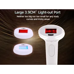 2 in 1 IPL laser gun - permanent hair removal - epilatorHair removal