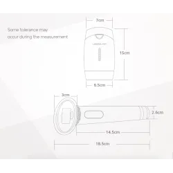 2 in 1 IPL laser gun - permanent hair removal - epilatorHair removal