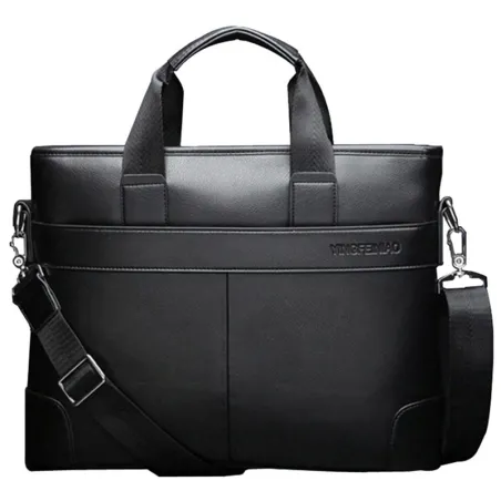 Sac d'affaires élégant à bandoulière - cuir