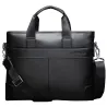 Sac d'affaires élégant à bandoulière - cuir