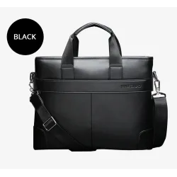 Sac d'affaires élégant à bandoulière - cuir