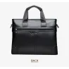 Sac d'affaires élégant à bandoulière - cuir