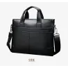Sac d'affaires élégant à bandoulière - cuir