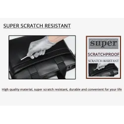 Sac d'affaires élégant à bandoulière - cuir