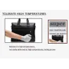 Sac d'affaires élégant à bandoulière - cuir