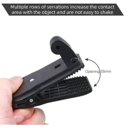 Quick mount clip - 360 degree rotatable - for GoPro CamerasMounts
