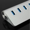 Répartiteur aluminium - USB 3.0 - USB 7 ports - HUB