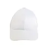Casquette de baseball - fibre optique - LED - USB - blanc