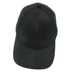 Baseball cap - fiber optic - 7 colors LED - USB - blackHats & Caps