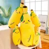 Peluche banane - oreiller moelleux - jouet