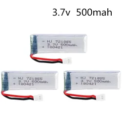 3.7V - 500mah - 25C - batterie lipo - pour Wltoys E50 E50S Quadcopter