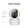 Caméra sans fil - babyphone - suivi automatique - audio bidirectionnel - 5G IP - WiFi - 720P