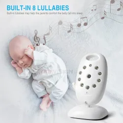 VB601 - babyphone vidéo - caméra sans fil - conversation bidirectionnelle - vision nocturne - LCD