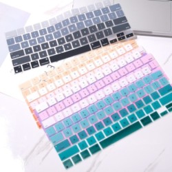 Coque clavier en silicone - étanche - anti-poussière - pour MacBook Air / Pro / Max