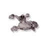 Chien caniche en cristal - broche