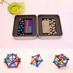 Boules / bâtons magnétiques en néodyme - blocs de construction
