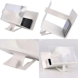 Amplificateur universel d'écran de téléphone - vidéo 3D - projecteur - support - support - support