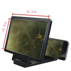 Amplificateur universel d'écran de téléphone - vidéo 3D - projecteur - support - support - support