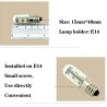Ampoule frigo - E14 - 1.5W - 110V/220V - LED SMD 5050