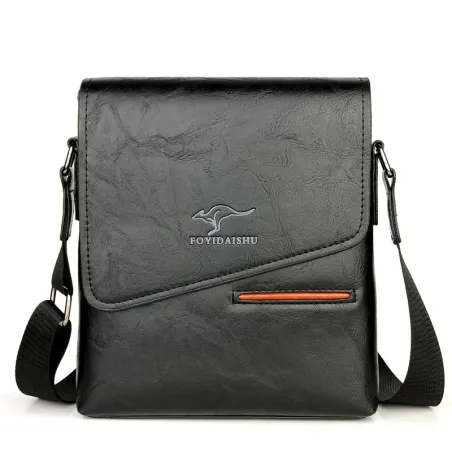 Sac bandoulière vintage en cuir