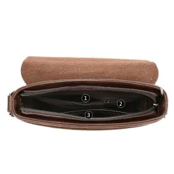 Sac bandoulière vintage en cuir