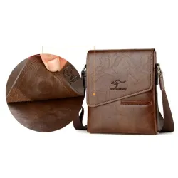 Sac bandoulière vintage en cuir