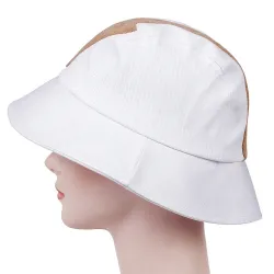 Chapeau d'été - style seau - symbole flèche imprimé