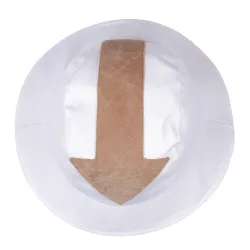 Chapeau d'été - style seau - symbole flèche imprimé