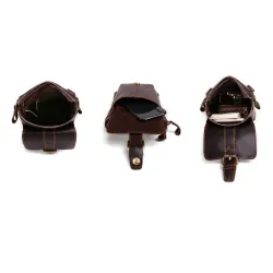 Small shoulder leather bagBags