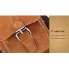 Petit sac à bandoulière en cuir